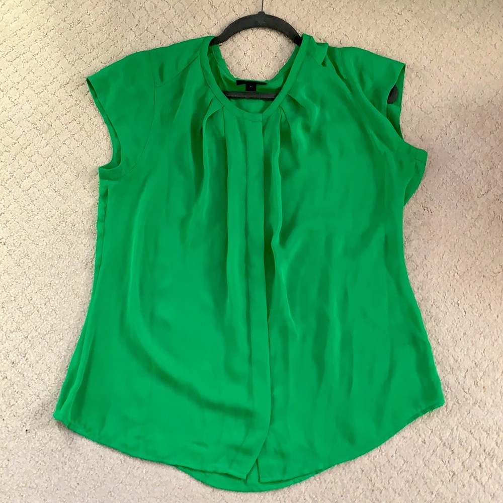 short sleeve button up blouse